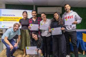Winners of the EIT Community NEB Ignite Hackathon