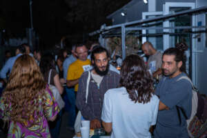 Networking outside The Base by CyprusInno!