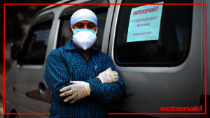 We delivered food to people with COVID at home.
