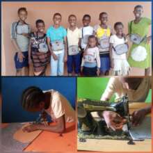 The Girls learnt how to make Cross body bag