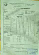 Academic Records for one of the girls