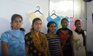 Second from left, our beautiful Azeeza