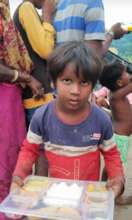 Meal to a child