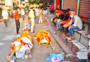 FEED THE PEOPLE WAITING IN QUEUES AT CREMATORIUMS