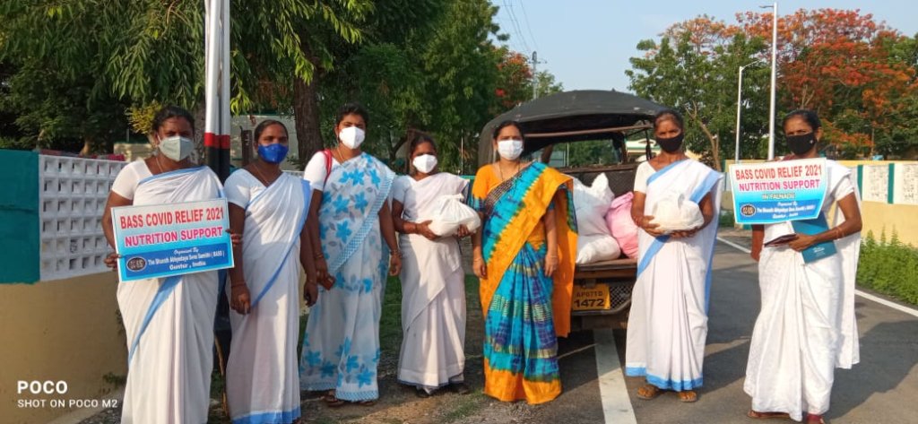 nutrition kits to Covid patients