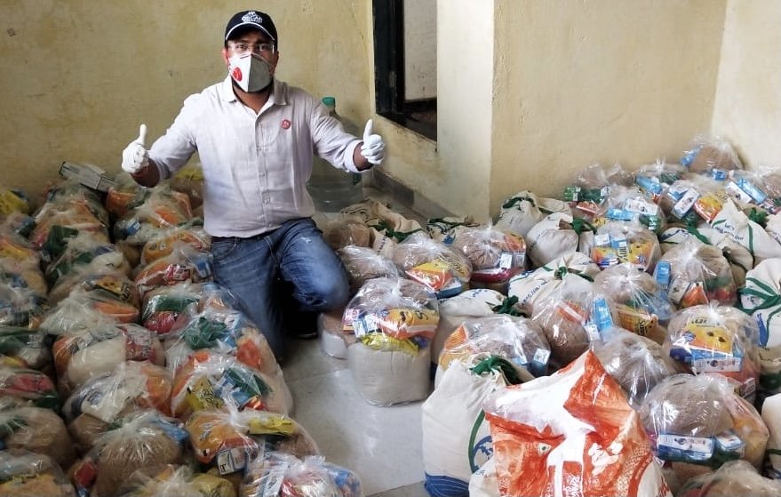 FOOD AID FOR INDIAN FAMILIES IN CRISIS