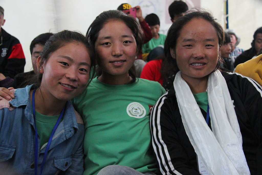 Top ranking girls attending Summer Program