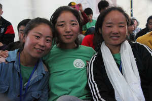 Top ranking girls attending Summer Program