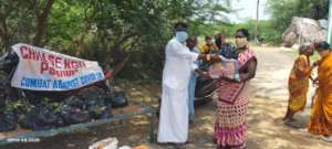 Distribution of food groceries