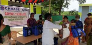 Distribution of food groceries