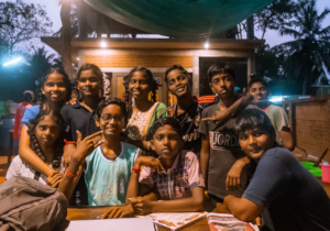 9th std students & the new learning centre emerges