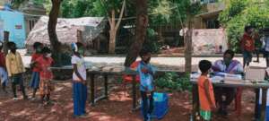 Village support table