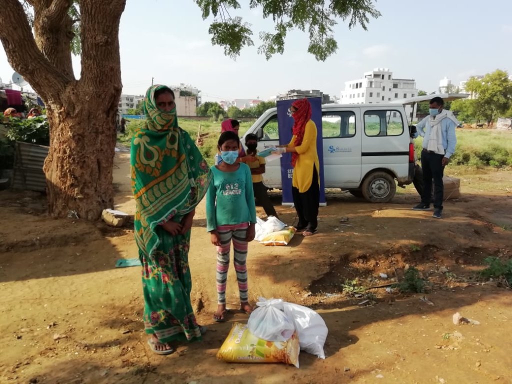 Covid-19: Aid to Slum Communities in India