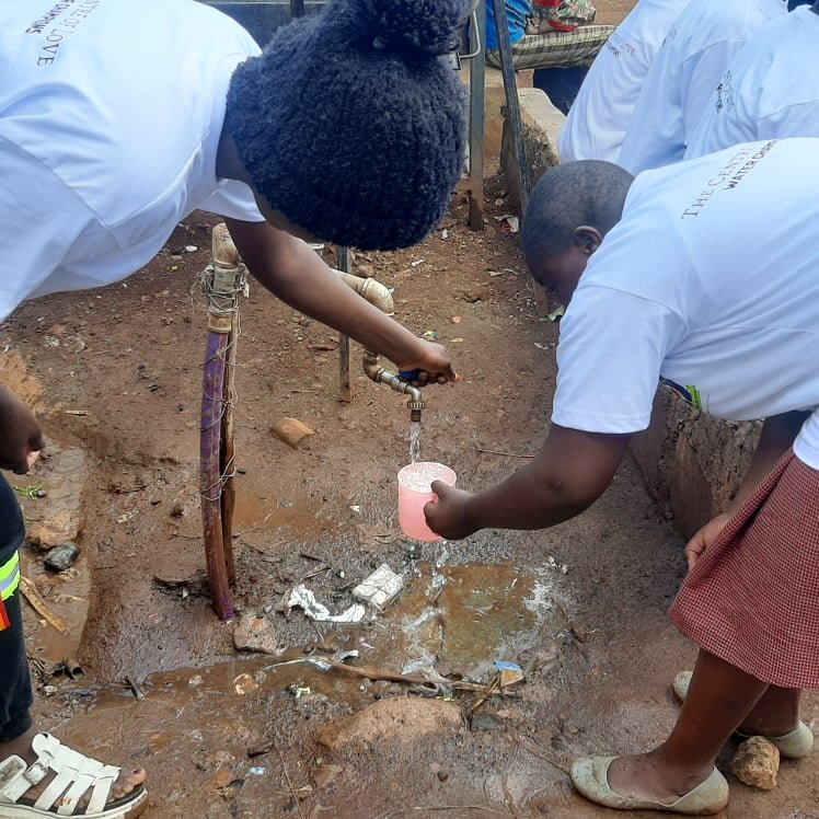 CLEAN WATER ACCESS AT THE CENTRE OF LOVE KIBERA