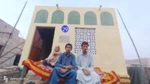 New Home for the flood affected family