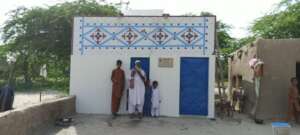 New Home Between the Huts