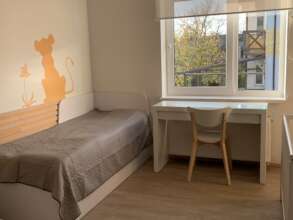 A glimpse into one of the apartments at Dacha.
