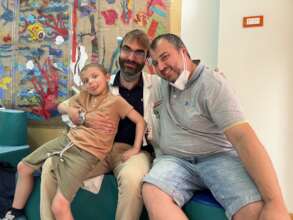 Leonardo, his father and Luca