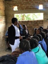 Menstrual Hygiene Training at Nambo Basic School