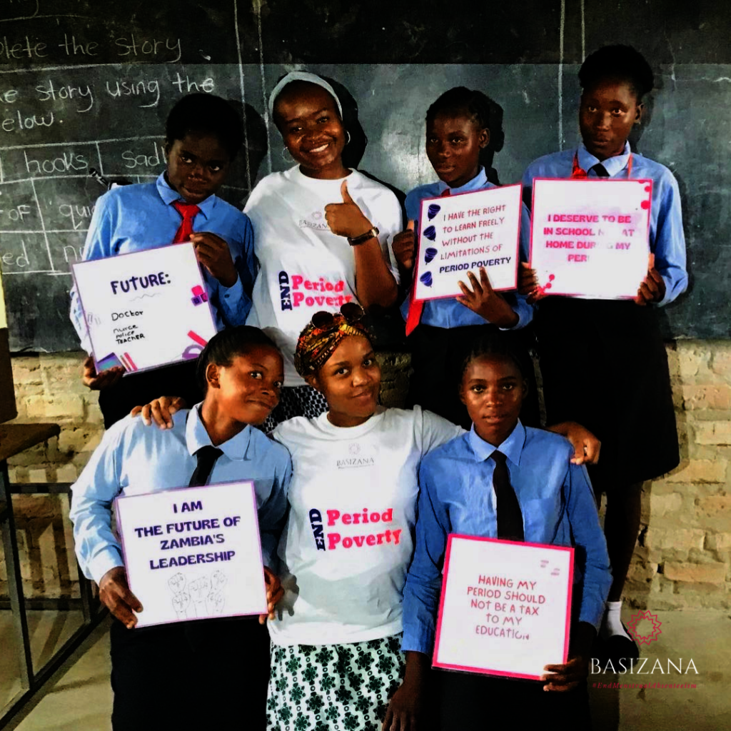 #EndMenstrualAbsenteeism for 1000 Girls in Zambia