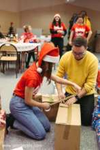 Weekend of Miracles - bringing Gifts to families
