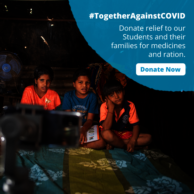 Support marginalized Indian children through Covid