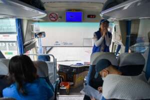 In-vehicle interactive session on knowledge of mar