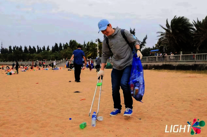 Clean up at Haikou