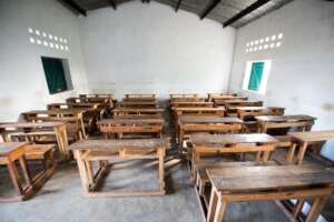 Classroom built and furnished by SEED.