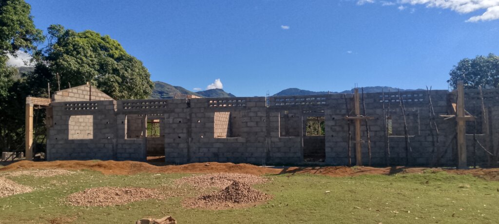 Construction at Volobe Sud Primary School