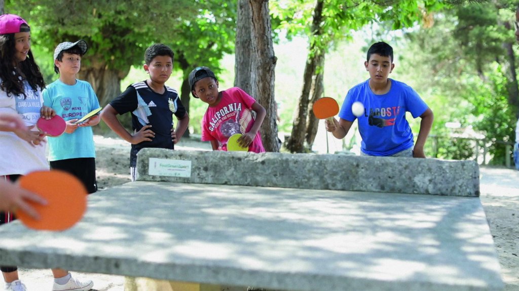 International summer camps for underserved kids