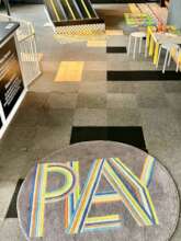 Front of museum floors to be completed