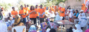 the MHO team and volunteers