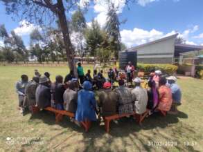 Community sensitisation about COVID-19 (April 2023