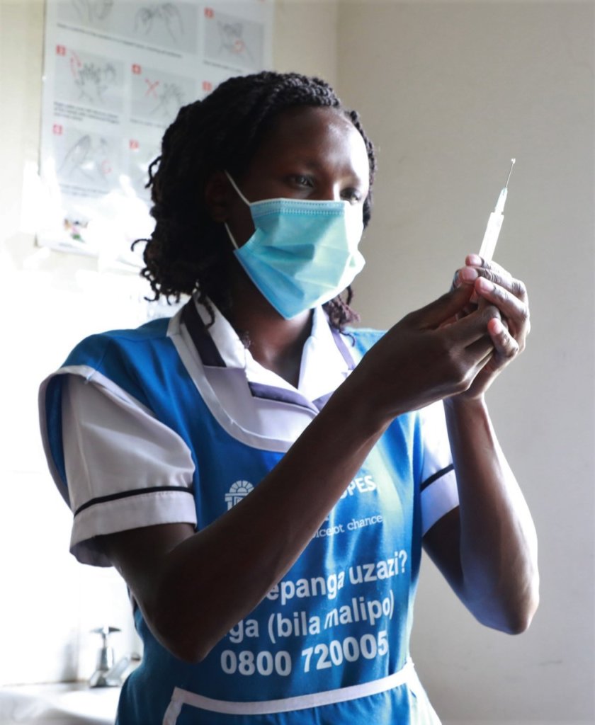 Support Covid-19 vaccine programme in rural Kenya