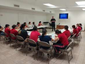 In the Self-Defense workshop