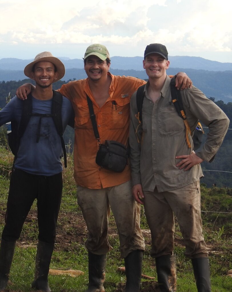 Field team in the Serrania