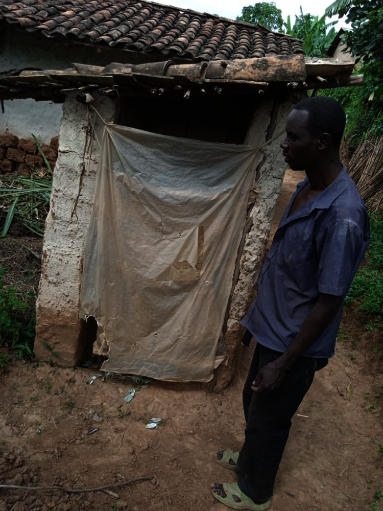 One toilet for one poor family in Rwanda