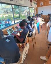 A busy computer coding hub