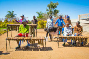 Zara's Marimba Band (pre-covid)