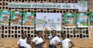 Celebrating national tree day in Manzikala school