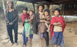 one of the porter family in Nepal