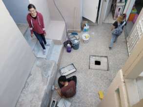 Repair work
