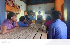 Some women receiving counselling