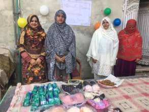 Community baazar created by women post training