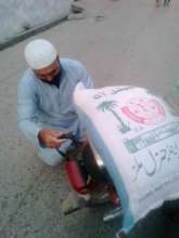 Food delivery to the families