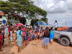 Covid19 Food Relief for Children in Prek Angchagn