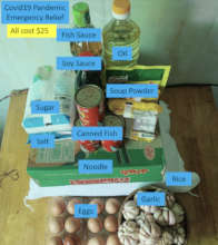 Basic food relief kits