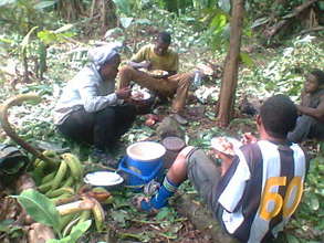 Eating during break