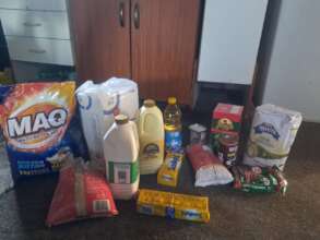 Sibanda Family - Food parcel